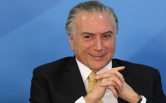 Temer diz que país não vive desgraça institucional absoluta e fala em recuperação